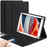 TY3316 Universal 9-11 inch Tablet Protective Cover Touchpad Bluetooth-compatible Keyboard Leather Stand Case - Black - 1