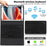 TY3316 Universal 9-11 inch Tablet Protective Cover Bluetooth-compatible Keyboard PU Leather Stand Case - Black - 4