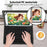 TY3316 Universal 9-11 inch Tablet Protective Cover Bluetooth-compatible Keyboard PU Leather Stand Case - Black - 6