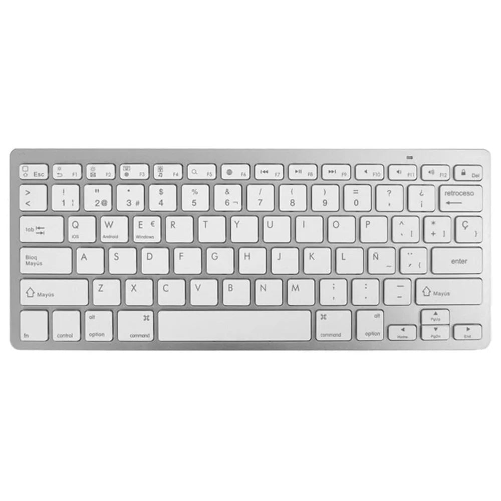 X5 (SP) Spanish Universal Wireless Bluetooth-compatible Keyboard for Smart Phone / Tablet - 2