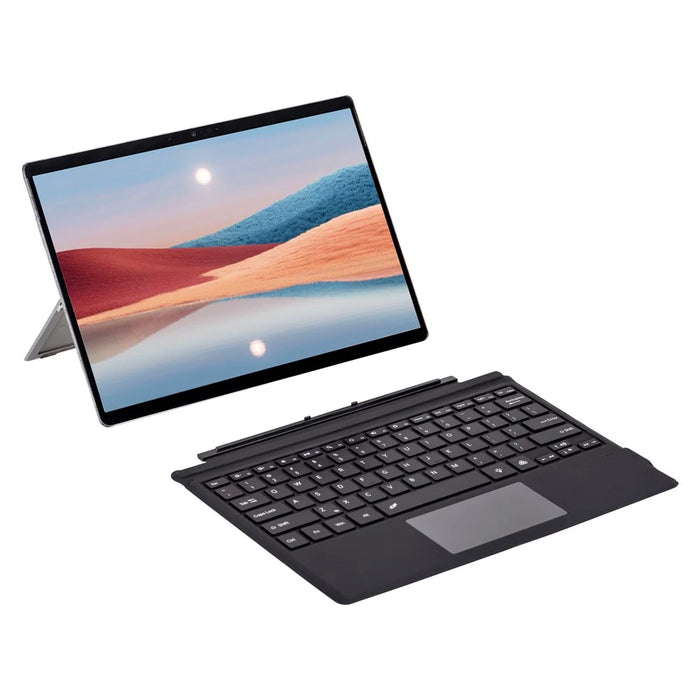 1089D-C For Microsoft Surface Pro 3 / 4 / 5 / 6 / 7 / 7+ Magnetic Absorption Backlit Bluetooth-compatible Tablet Keyboard - Black - 2