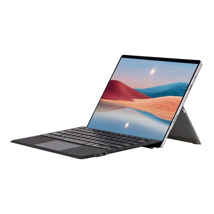 1089D-C For Microsoft Surface Pro 3 / 4 / 5 / 6 / 7 / 7+ Magnetic Absorption Backlit Bluetooth-compatible Tablet Keyboard - Black - 4