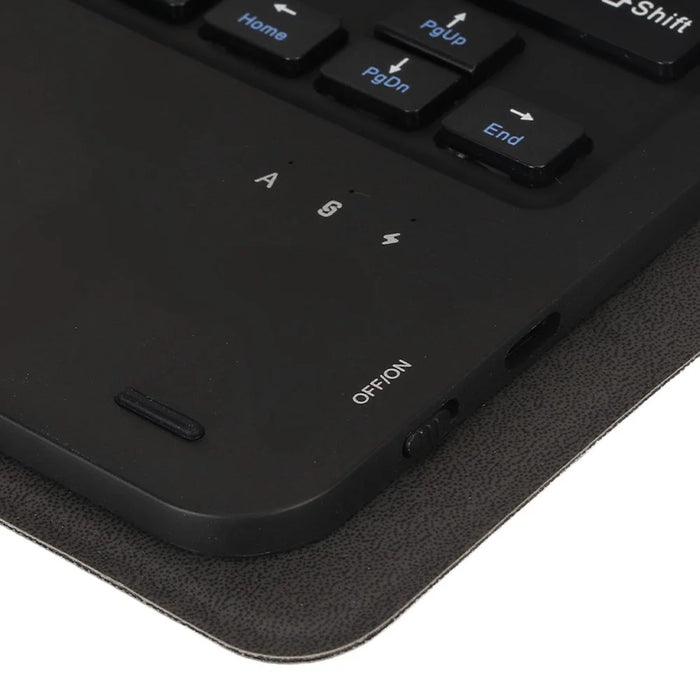 LX-P11 For Lenovo Tab P11 Pro Gen 2 11.2" (2022) Tablet Cover Touchpad Bluetooth-compatible Keyboard Leather Case - Black - 6