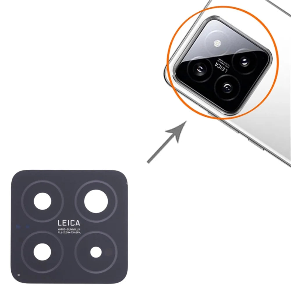 For Xiaomi 14 Rear Back Camera Lens Cover Replacement Part (without Logo) - 3