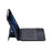 5206D-3A For iPad (2025) / 10.9 (2022) Super Thin Bluetooth-Compatible Keyboard Tablet Protective Case - Black - 5