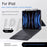 5206D-3A For iPad (2025) / 10.9 (2022) Super Thin Bluetooth-Compatible Keyboard Tablet Protective Case - Black - 7