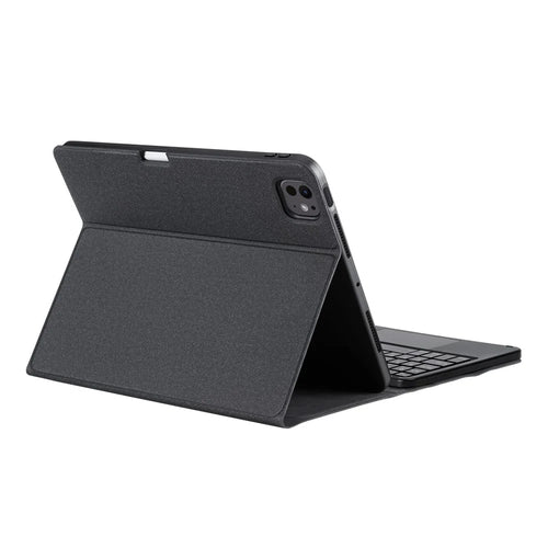 DUX DUCIS For iPad Pro 11 (2025) / 11 (2024) Wireless Bluetooth-compatible Keyboard + Stand Leather Tablet Case - 1