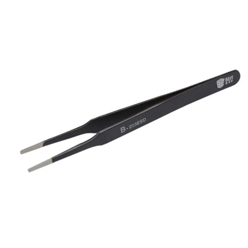 BEST BST-203ESD Mobile Repair Precision Anti-static Stainless Steel Tweezers - 1