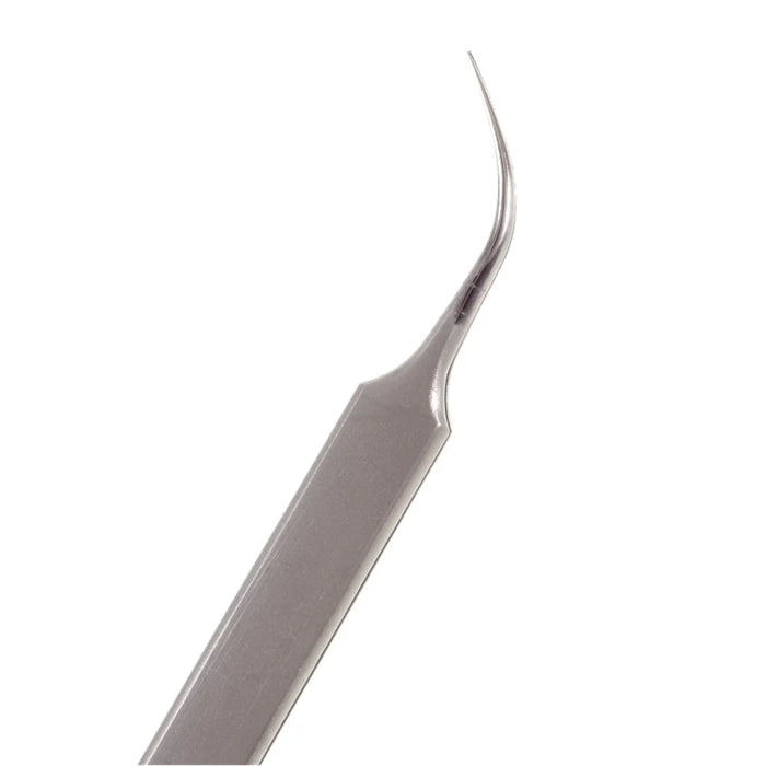 SUNSHINE ST-14S High Strength Metal Professional Curved Tip Tweezers - 4