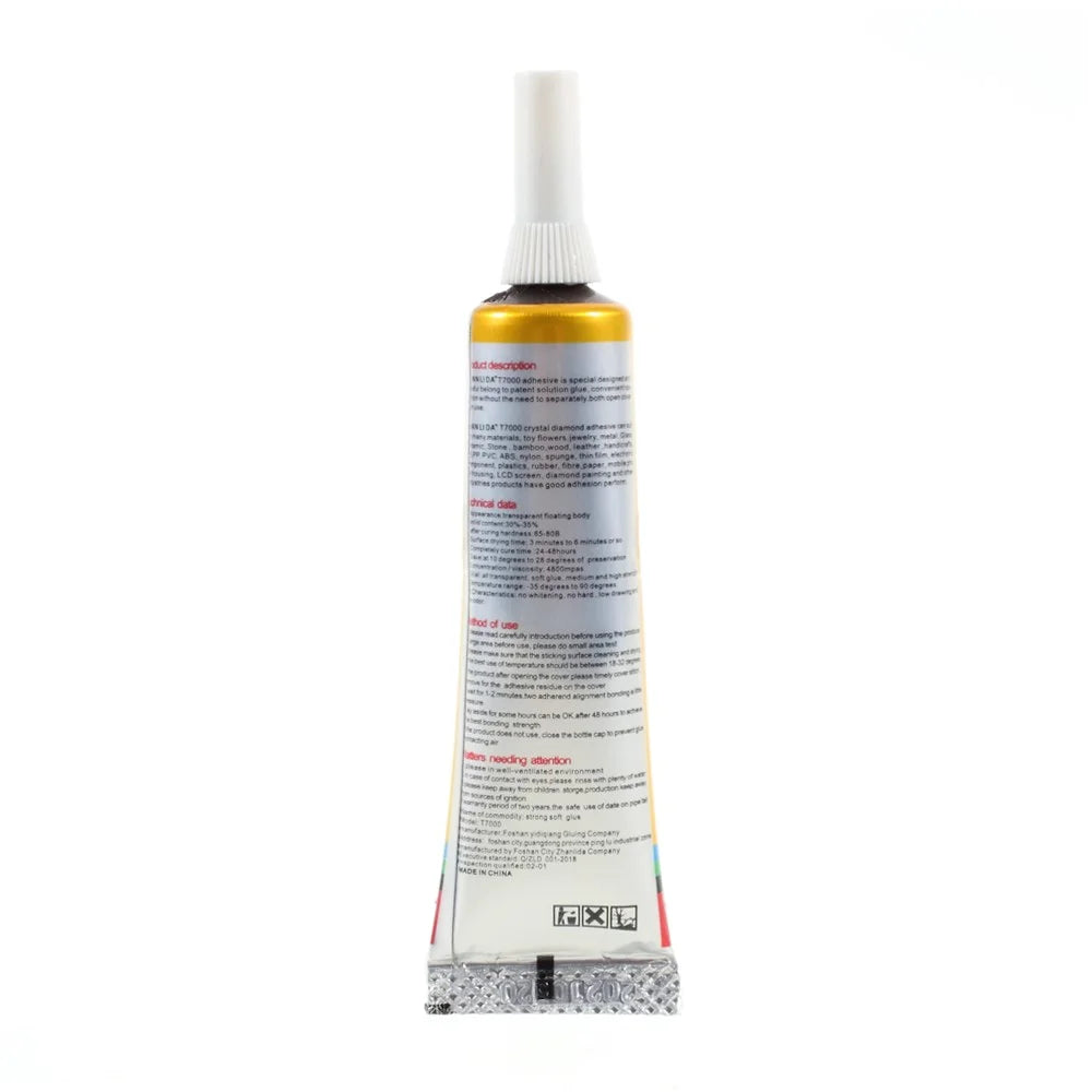 T-7000 15ML Black Glue Cell Phone Jewelry Adhesive - 2