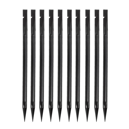 10PCS/Set Universal Black Stick Spudger Opening Pry Tool Kit for Mobile Phone PC Repair - 1