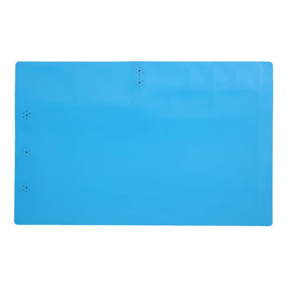 S-180 Soldering Station Iron Phone PC Computer Repair Mat Magnetic Heat Insulation Silicone Pad - 6