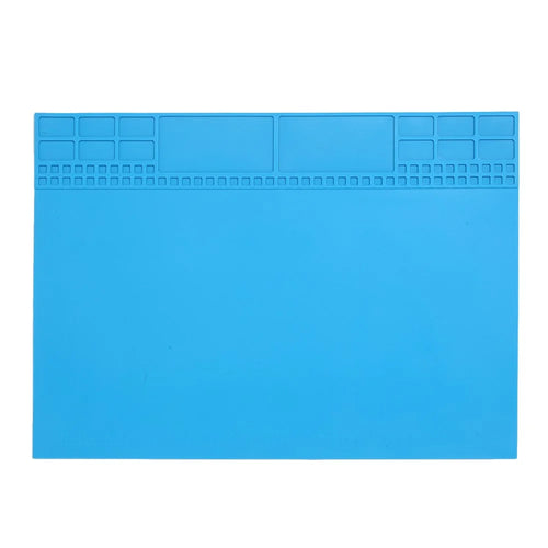 TE-504 Insulation Silicone Pad Heat-resistant Magnetic Soldering Pad - 1