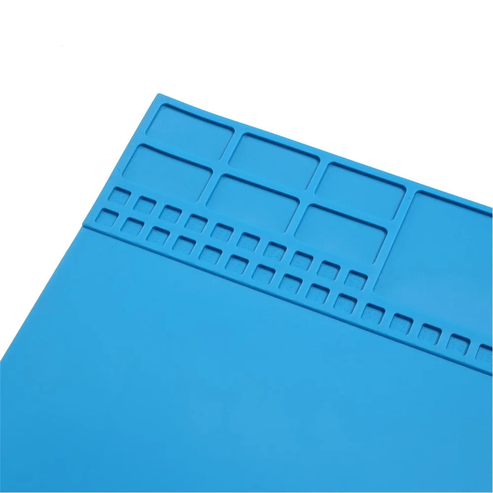 TE-504 Insulation Silicone Pad Heat-resistant Magnetic Soldering Pad - 2