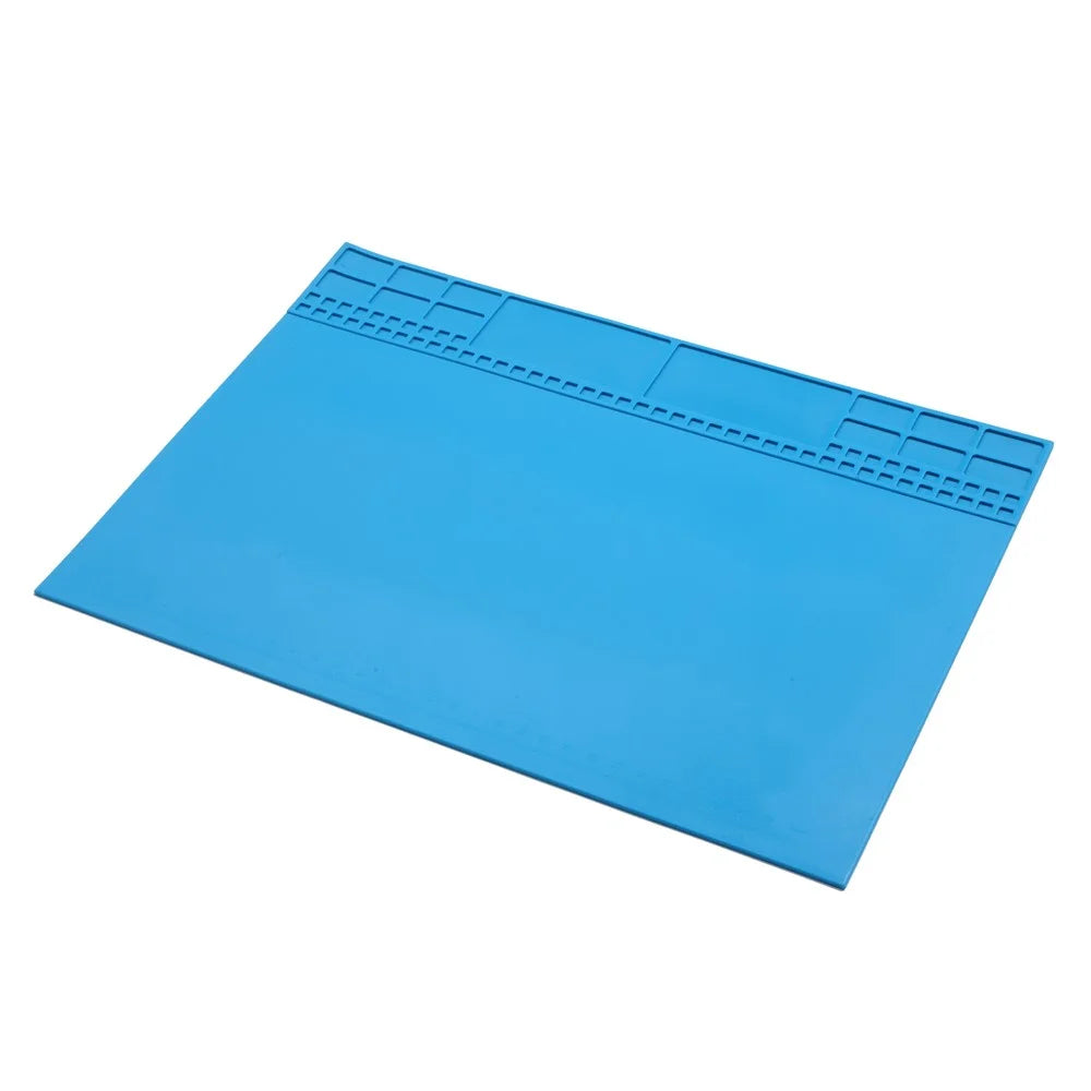 TE-504 Insulation Silicone Pad Heat-resistant Magnetic Soldering Pad - 4