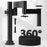 BEST BST-X101 Microscope Folding Arm Adjustable Telescopic Mount - 6