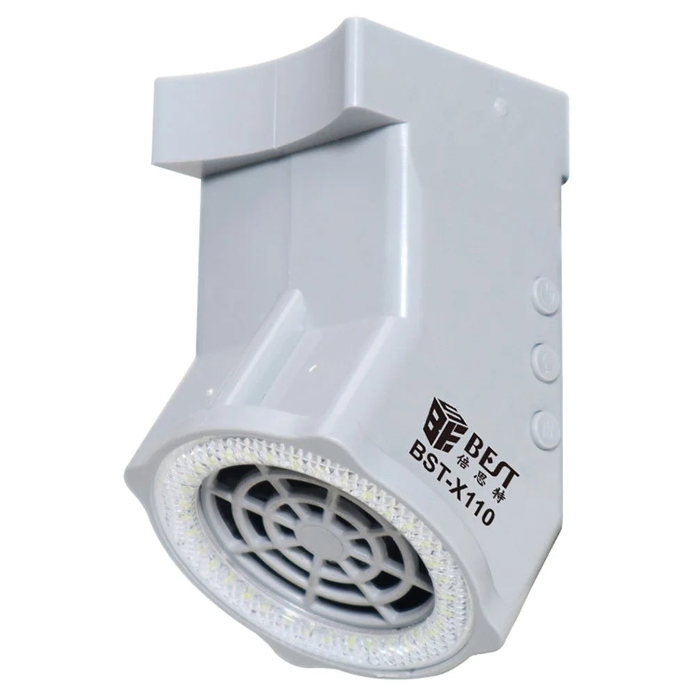 BEST BST-X110 Microscope LED Lighting Smoker Repair Work Exhaust Fan - 1