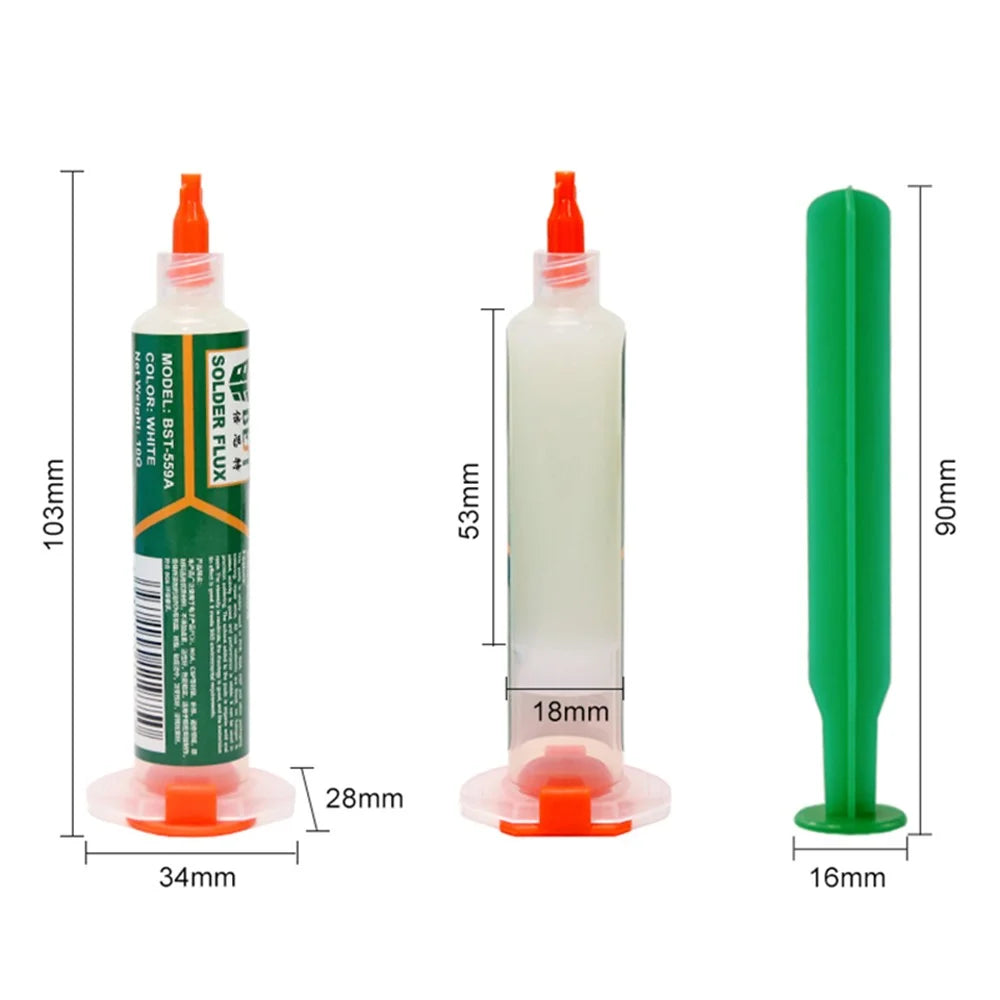 BEST BST-559A Lead-Free Insulating Soldering Paste 10CC - 7