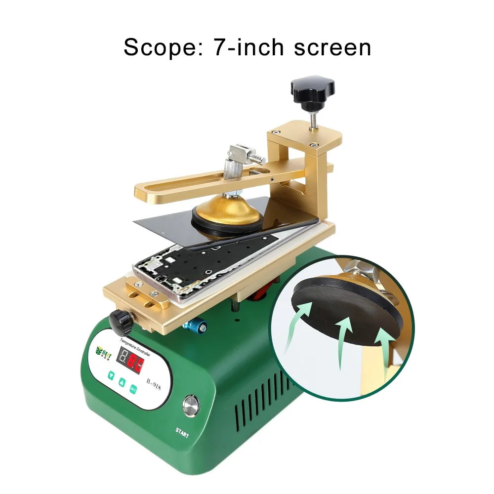 BEST B-918A Rotary Phone Screen Vacuum Separator 220V - EU Plug - 7