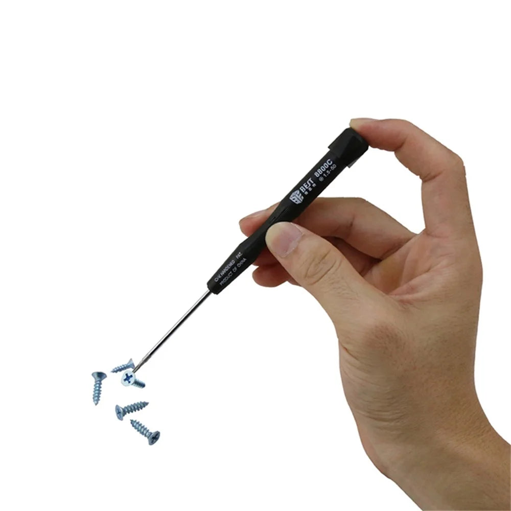 BEST BST-8800C Precision Screwdriver Phone Tablet PC Repair Tool, 50mm - Pentalobe 1.5 - 4