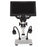 G1200D 7 inch LCD Display Digital Microscope Electronic 12MP Amplification Magnifier, Battery Version - 2