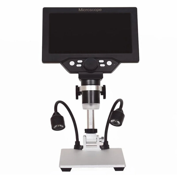 G1200D 7 inch Digital Microscope Electronic 12MP LCD Display Amplification Magnifier Tools, Plug-In Version - EU Plug - 3