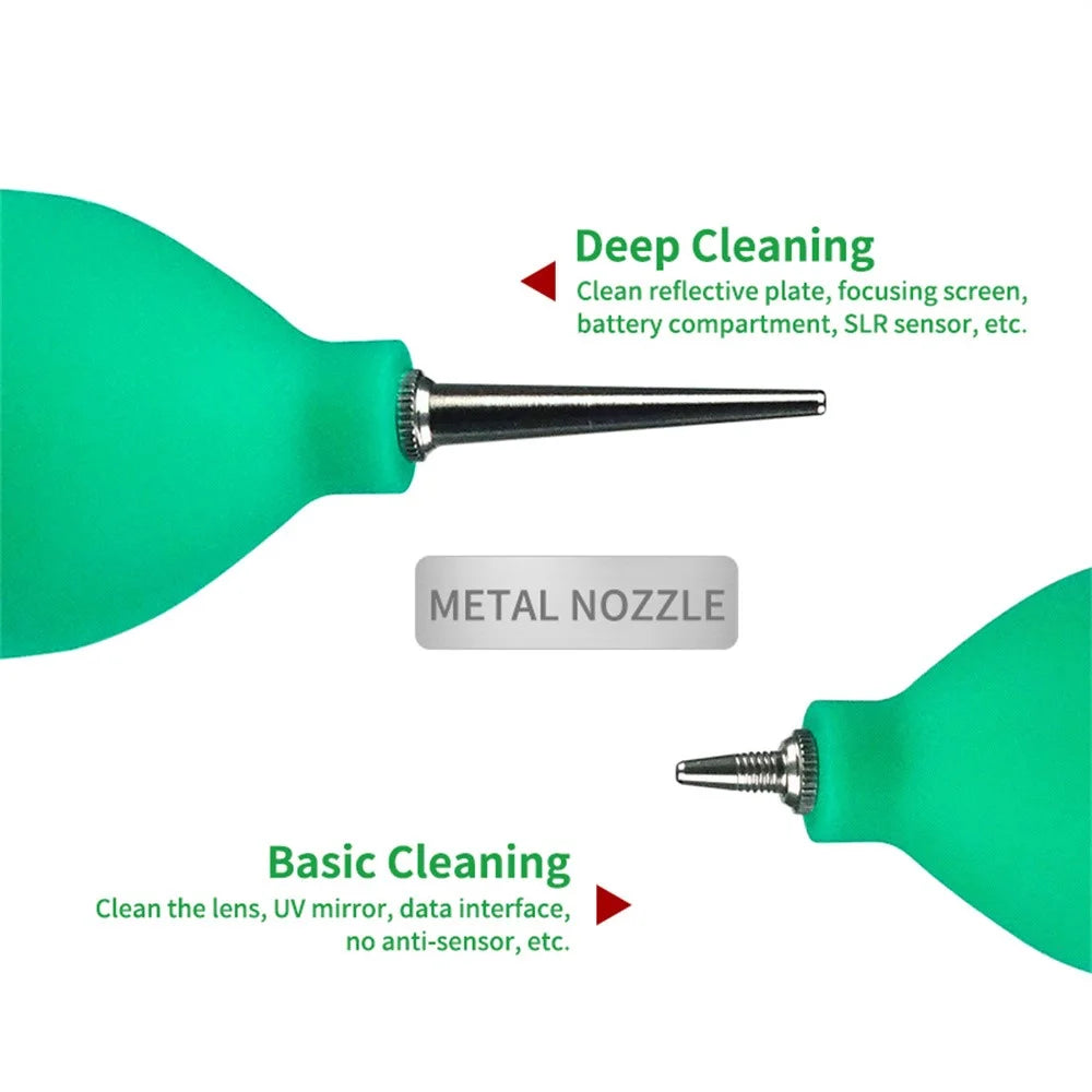 RELIFE RL-043A Dust Cleaner Air Blower Ball 2-in-1 Dust Blower for Phone Repairing Cleaning - Green - 4