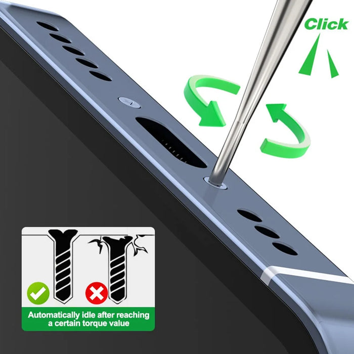 RELIFE RL-726 3D Precision Torque Screwdriver Extra Hard S2 Steel Bit - Convex Cross 2.5 - 4