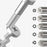 RELIFE RL-726 3D Precision Torque Screwdriver Extra Hard S2 Steel Bit - Convex Cross 2.5 - 5