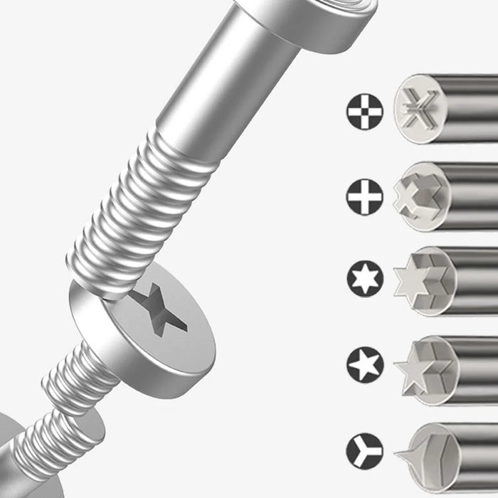 RELIFE RL-726 3D Precision Torque Screwdriver Extra Hard S2 Steel Bit - Convex Cross 2.5 - 5