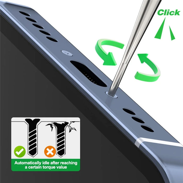 RELIFE RL-726A 3D Torque Screwdriver Set Extra Hard S2 Steel Bit Electronic Disassembly Tool - 4