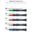 RELIFE RL-726A 3D Torque Screwdriver Set Extra Hard S2 Steel Bit Electronic Disassembly Tool - 5