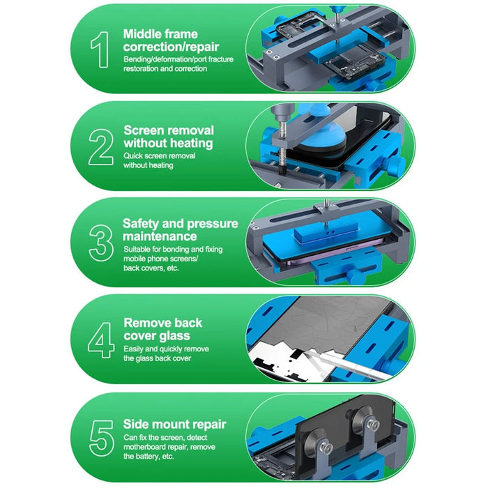 RELIFE RL-601P Max Multifunctional Repair Frame Corrector Screen Pressure Preservation Repair Tool - 3