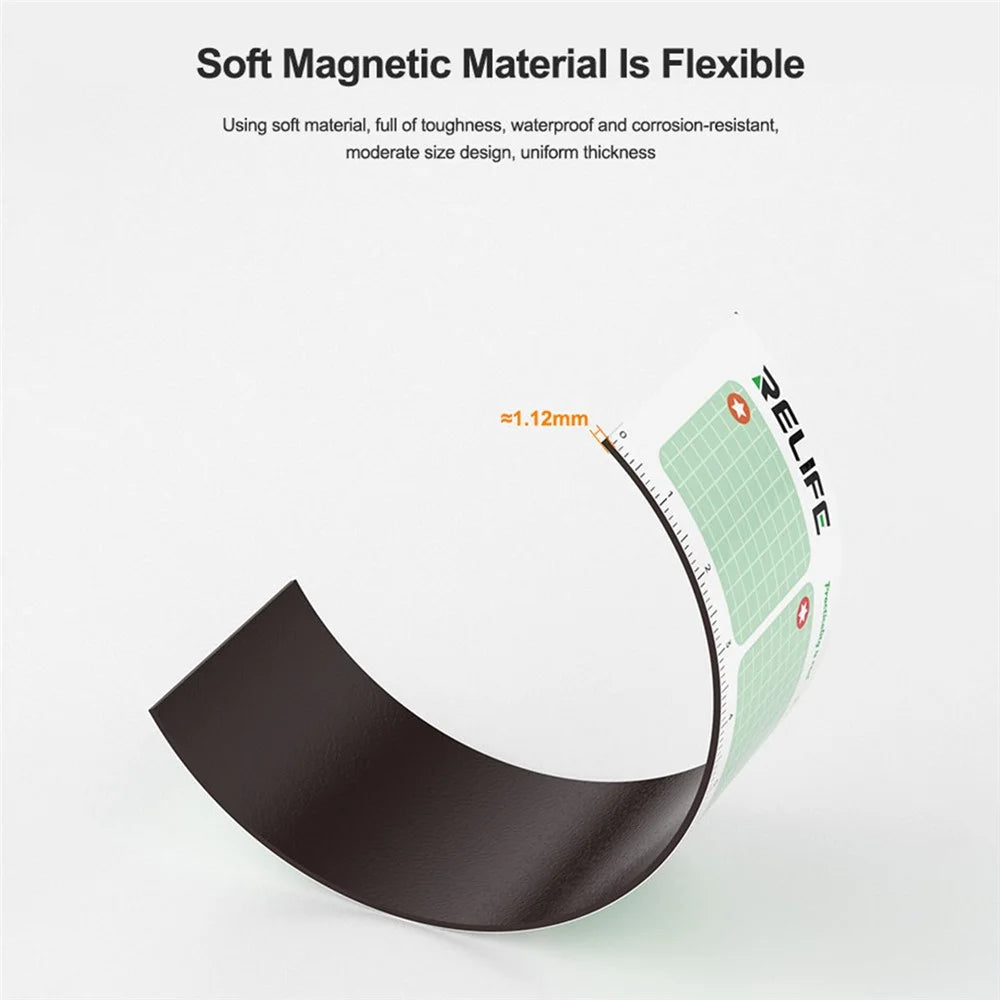 RELIFE RL-091 Magnetic Absorption Mat Screws Storage Pad - 6