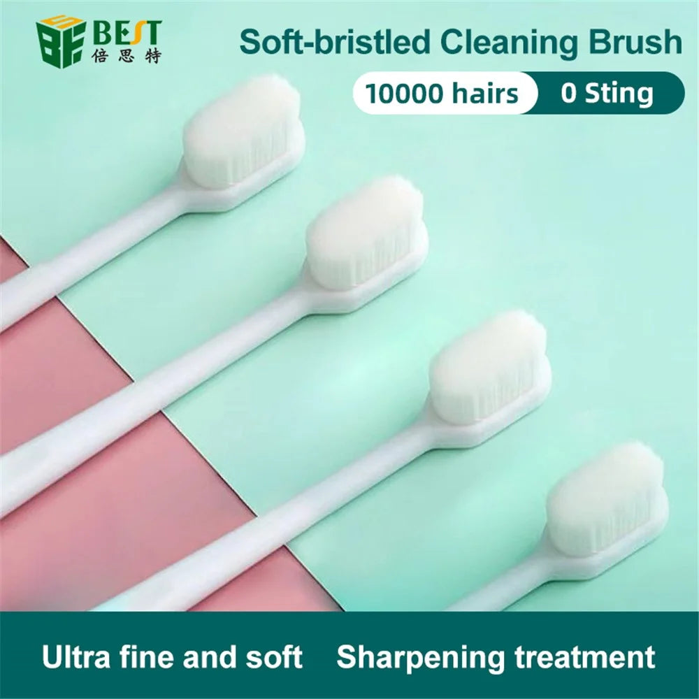 BEST BST-82 Soft Bristle Cleaning Brush, Ergonomic Handle, Portable for PCB, CPU, Phone Cleaning - 3