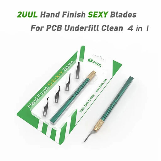 2UUL DA11 4-in-1 Hand Finish SEXY Blades Set for PCB Underfill Clean - 2
