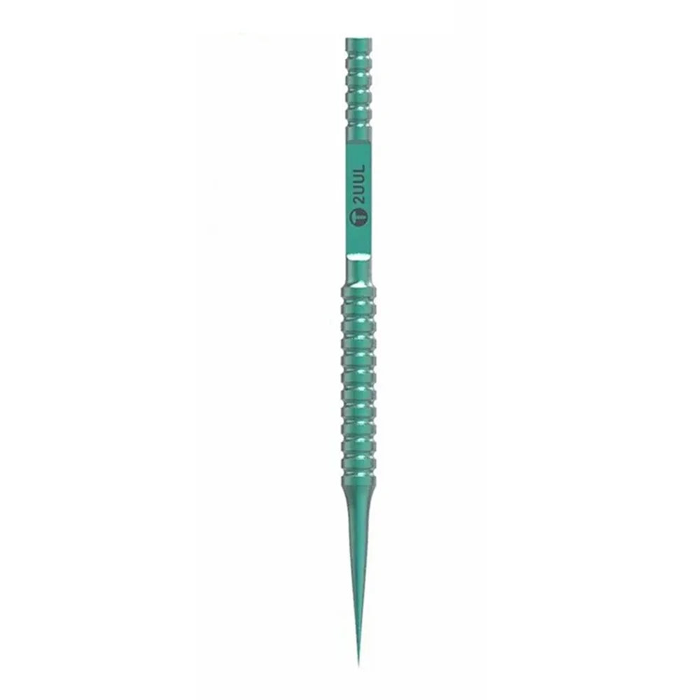 2UUL Ti01 Titanium Alloy Ultraprecise Tweezer for Precise Phone Board Repair, Blackish Green - Sharp End - 1
