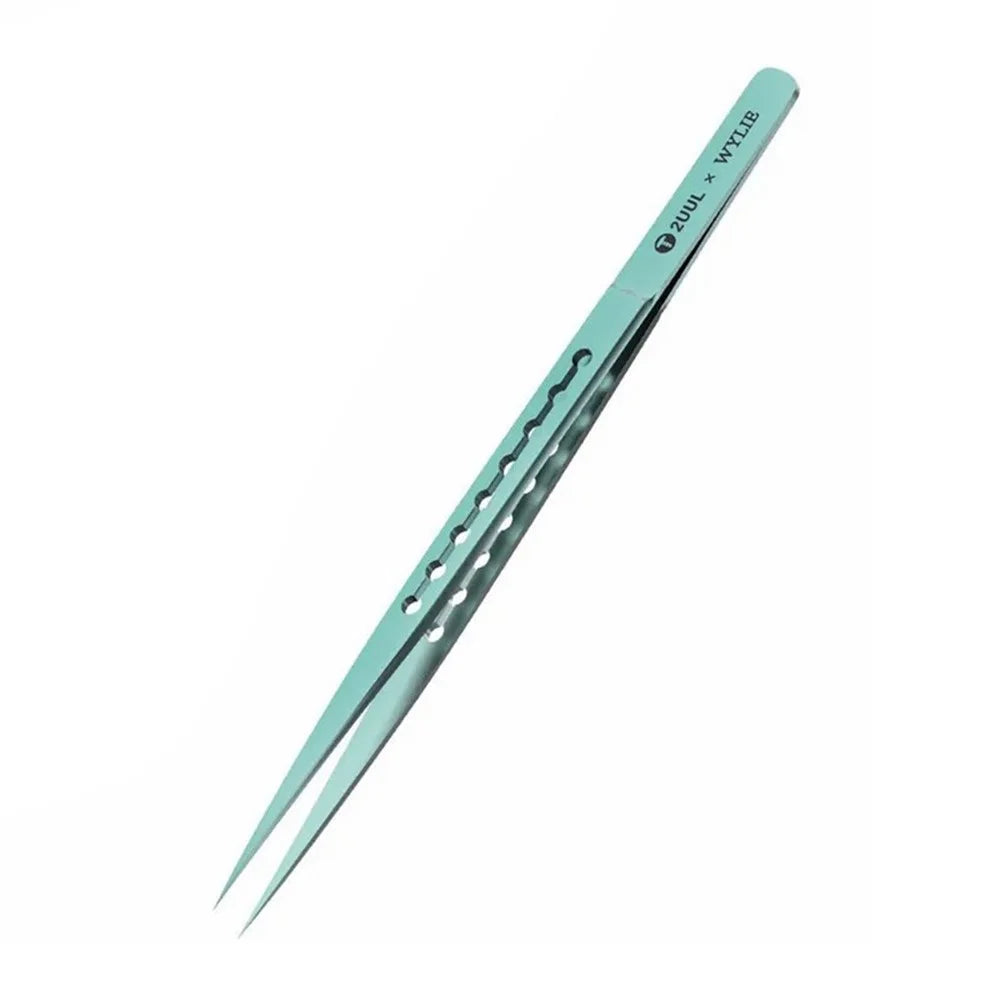 2UUL Titanium Alloy Ultralight Tweezer for Precise Phone Board Repair - Ti11 Sharp End - 1