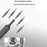 JIAFA 27-in-1 Precision Screwdriver Set Double Tip Bits for Cell Phones Watches Computers - 6