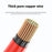 BEST BST-951-JP 20A Spring Telescopic Mulitmeter Probe Soft Silicone Test Leads - 4