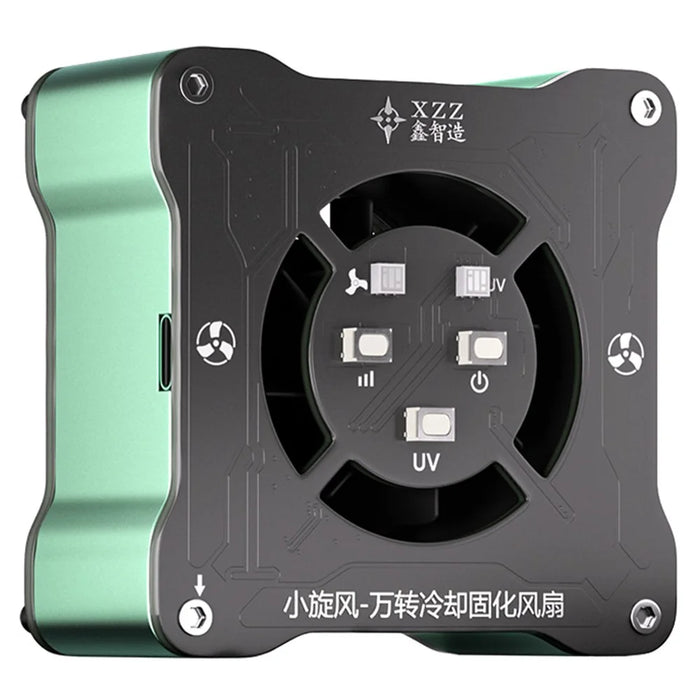 XZZ Quick Heating Dissipation UV Curing Fan Phone PCB Chip Smoke Exhausting Cooling Fan - 2