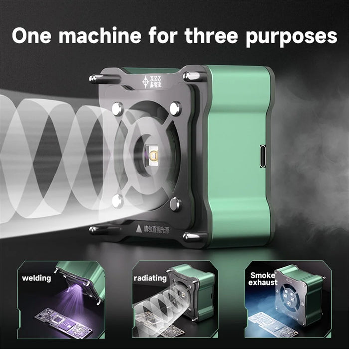XZZ Quick Heating Dissipation UV Curing Fan Phone PCB Chip Smoke Exhausting Cooling Fan - 6