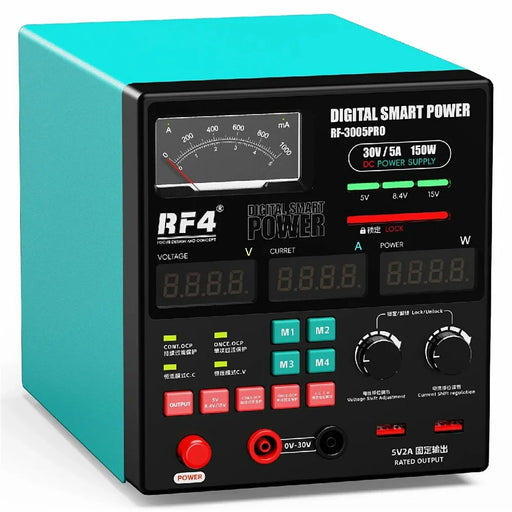 RF4 RF-3005 PRO Power Supply Pointer Display High Precision Power Meter - EU Plug - 1