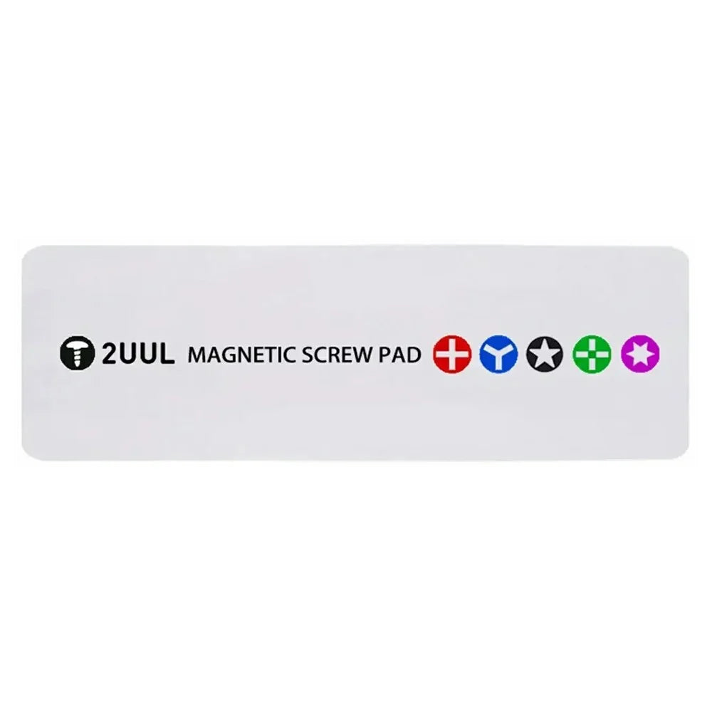 2UUL ST93 14x3.5cm Magnetic Screw Pad Accessories Organizer Mat for Phone Repairing - 1