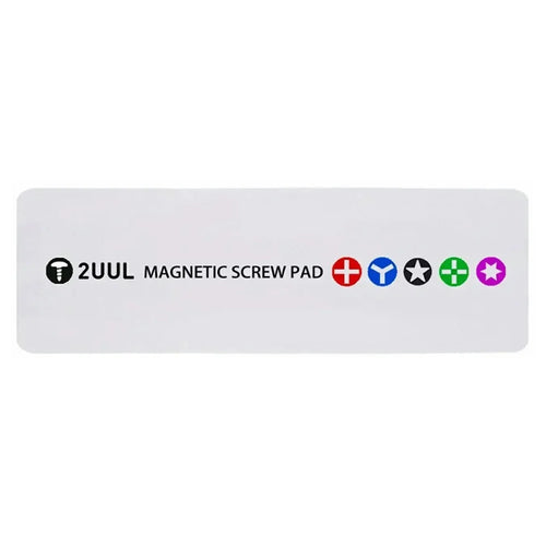2UUL ST93 14x3.5cm Magnetic Screw Pad Accessories Organizer Mat for Phone Repairing - 1