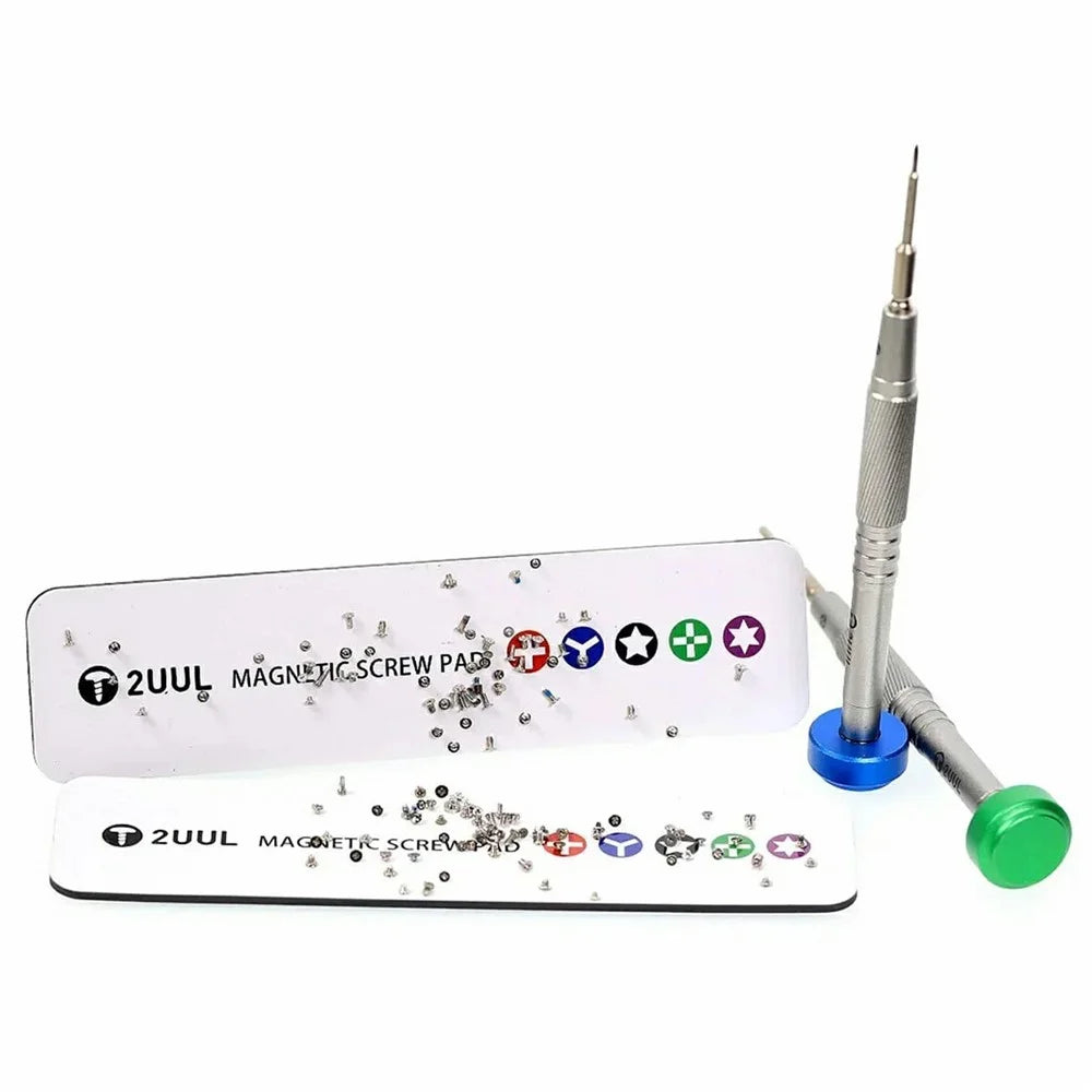 2UUL ST93 14x3.5cm Magnetic Screw Pad Accessories Organizer Mat for Phone Repairing - 3