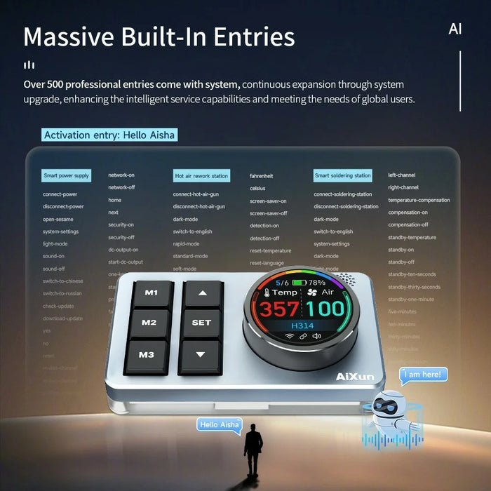 AIXUN BS08 AI Voice Center Control Smart Multi-Language Voice Assistant - 4