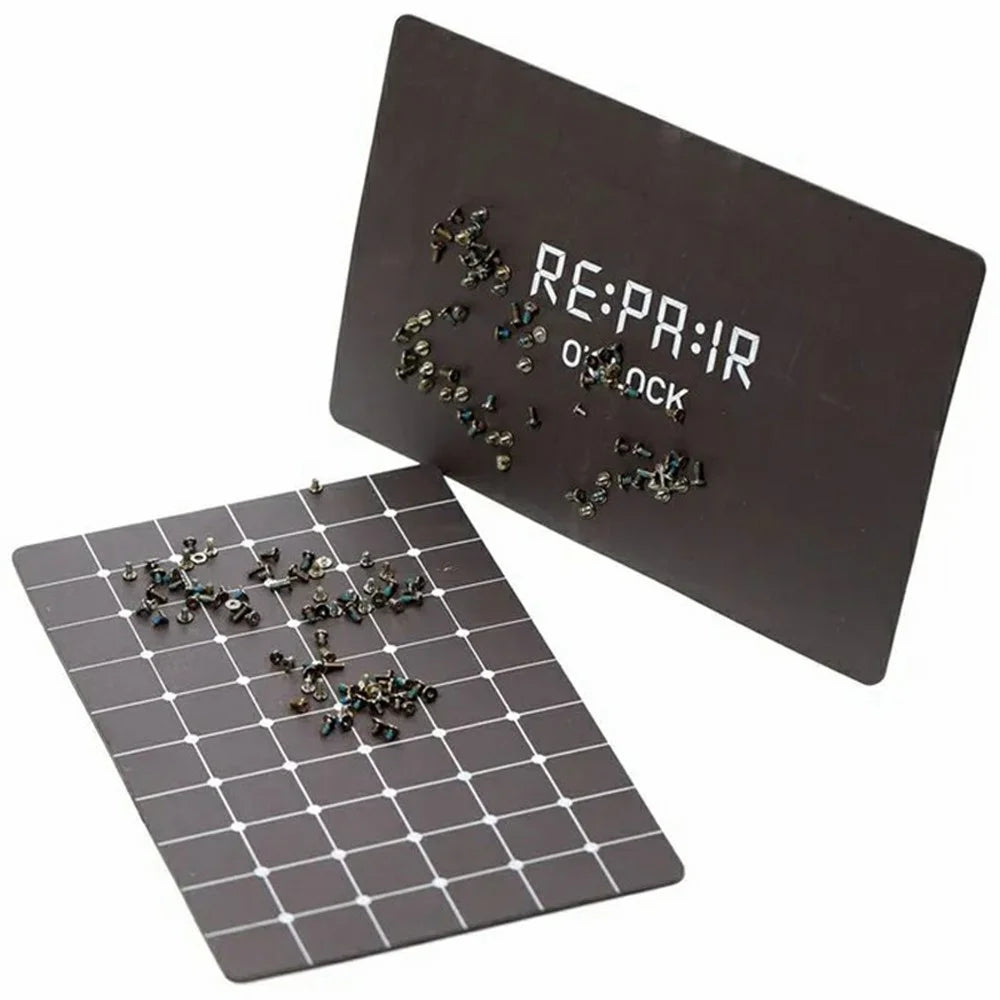 2UUL ST99 15.5cmx9.8cm Magnetic Screw Pad Mobile Phone Repair Screws Mat - 1