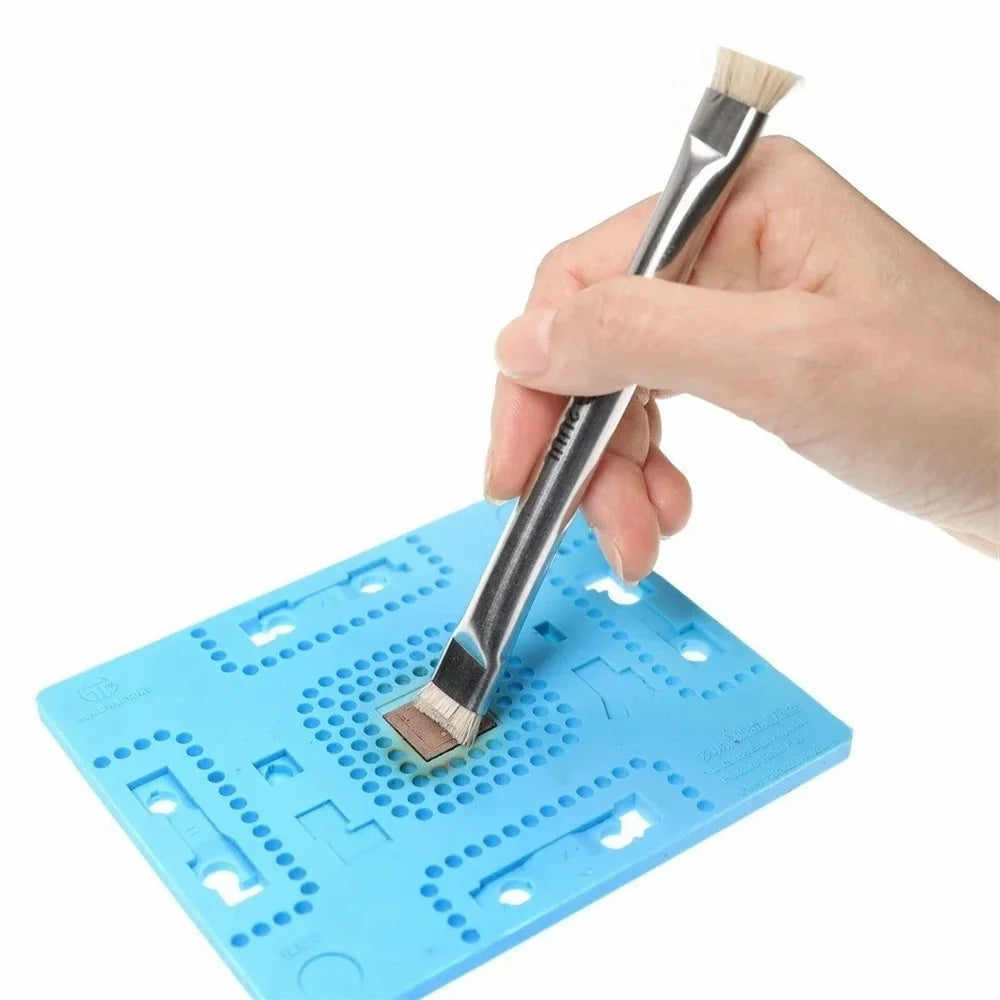 2UUL CL11 Dual Heads Bristle Brush for PCB Clean Dust Removal Brush - 3