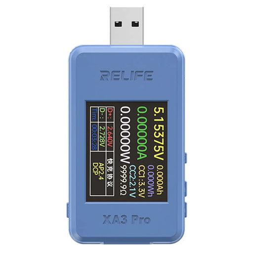RELIFE XA3 Pro USB Intelligent Detector Fast Charging Protocols Tester - 2